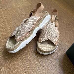 Anthropologie slingback sandal